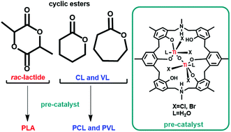 Graphical abstract: Titanium complexes bearing oxa- and azacalix[4, 6]arenes: structural studies and use in the ring opening homo-/co-polymerization of cyclic esters