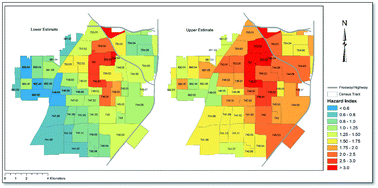 Graphical abstract: Risk assessment of soil heavy metal contamination at the census tract level in the city of Santa Ana, CA: implications for health and environmental justice