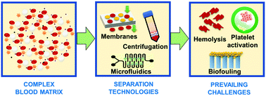 Graphical abstract: Blood apheresis technologies – a critical review on challenges towards efficient blood separation and treatment