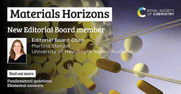 Graphical abstract: A new Editorial Board Chair for Materials Horizons