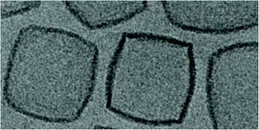 Graphical abstract: Unprecedented formation of sterically stabilized phospholipid liposomes of cuboidal morphology