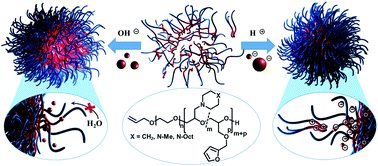Graphical abstract: Amine-containing diblock terpolymers via AROP: a versatile method for the generation of multifunctional micelles