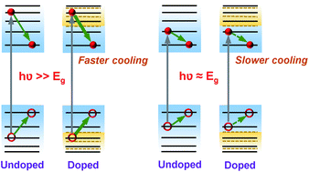 Graphical abstract: Optimizing the quasi-equilibrium state of hot carriers in all-inorganic lead halide perovskite nanocrystals through Mn doping: fundamental dynamics and device perspectives