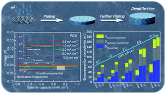 Graphical abstract: A highly reversible sodium metal anode by mitigating electrodeposition overpotential