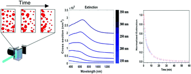 Graphical abstract: Synthesis of magnetic nanoparticles by laser ablation of strontium ferrite under water and their characterization by optically detected magnetophoresis supported by BEM calculations