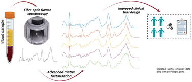 Graphical abstract: Label-free fibre optic Raman spectroscopy with bounded simplex-structured matrix factorization for the serial study of serum in amyotrophic lateral sclerosis