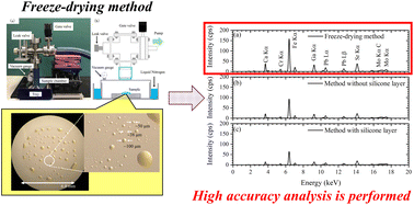 Graphical abstract: High-accuracy determination of trace elements by total reflection X-ray fluorescence spectrometry using freeze-dried specimens