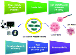 Graphical abstract: MXenes in photomedicine: advances and prospects