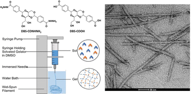 Graphical abstract: Wet-spinning multi-component low-molecular-weight gelators to print synergistic soft materials