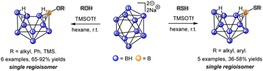 Graphical abstract: Silylium ion-mediated cage-opening functionalization of closo-B10H102− salts