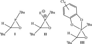 Graphical abstract: The quest for unligated oxaphosphiranes with phosphorus in different coordination numbers