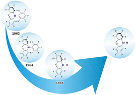 Graphical abstract: Structure and reactivity studies of the aluminum analogue of Piers’ borane [HAl(C6F5)2]3