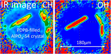 Graphical abstract: High-pressure, high-temperature synthesis of nanostructured polydiphenylbutadiyne confined in the 1-dimensional pores of single crystal AlPO4-54