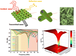 Graphical abstract: Controllable preparation of 2D carbon paper modified with flower-like WS2 for efficient microwave absorption