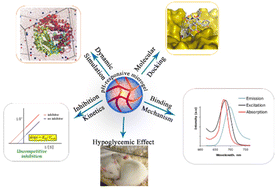 Graphical abstract: Control of eriocitrin release from pH-sensitive gelatin-based microgels to inhibit α-glucosidase: an experimental and computational study