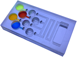 Graphical abstract: Microfluidic on-chip valve and pump for applications in immunoassays