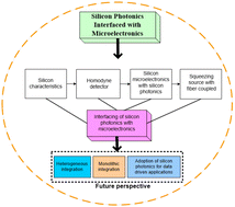 Graphical abstract: Silicon photonics interfaced with microelectronics for integrated photonic quantum technologies: a new era in advanced quantum computers and quantum communications?