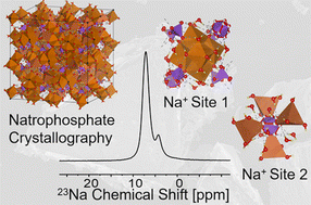 Graphical abstract: Sodium site occupancy and phosphate speciation in natrophosphate are invariant to changes in NaF and Na3PO4 concentration