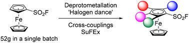 Graphical abstract: Exploring the boundaries of ferrocenesulfonyl fluoride chemistry