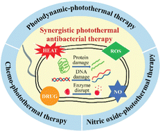 Graphical abstract: Synergistic photothermal antibacterial therapy enabled by multifunctional nanomaterials: progress and perspectives