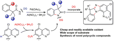 Graphical abstract: Palladium-catalyzed intramolecular C–H amination using aluminum nitrate as the oxidant