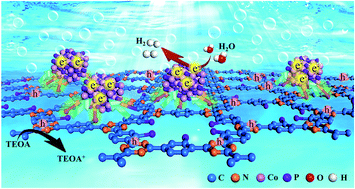 Graphical abstract: Reversing electron transfer in a covalent triazine framework for efficient photocatalytic hydrogen evolution