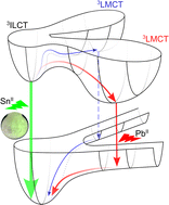 Graphical abstract: Excited state energy landscape of phosphorescent group 14 complexes