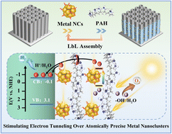 Graphical abstract: Charge modulation over atomically precise metal nanoclusters via non-conjugated polymers for photoelectrochemical water oxidation