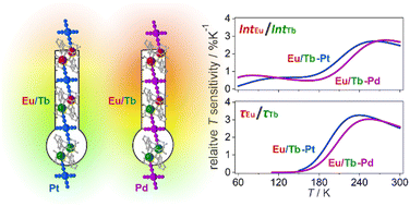 Graphical abstract: Metal-cyanido molecular modulators of the sensing range and performance in lanthanide-based luminescent thermometers