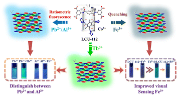 Graphical abstract: A multi-responsive luminescent Co(ii) coordination polymer assembled from amide-functionalized organic units for effective pH and cation sensing