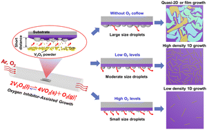 Graphical abstract: Synthesis, metal–insulator transition, and photoresponse characteristics of VO2 nanobeams via an oxygen inhibitor-assisted vapor transport method