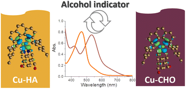 Graphical abstract: Optical detection of alcohols with a Cu(i)HETPHEN complex by reversible aldehyde to hemiacetal conversion