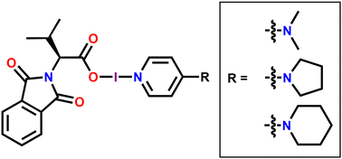 Graphical abstract: Chiral carbonyl hypoiodites