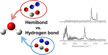 Graphical abstract: Infrared spectroscopy of [H2O–Xn]+ (n = 1–3, X = N2, CO2, CO, and N2O) radical cation clusters: competition between hydrogen bond and hemibond formation of the water radical cation