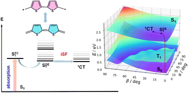 Graphical abstract: Excitation localization/delocalization induced intramolecular singlet fission in cyclopentadithiophene-based quinoidal derivatives