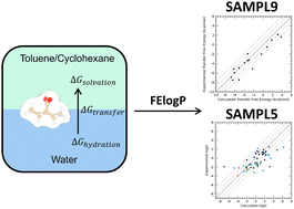 Graphical abstract: Development and test of highly accurate endpoint free energy methods. 3: partition coefficient prediction using a Poisson–Boltzmann method combined with a solvent accessible surface area model for SAMPL challenges