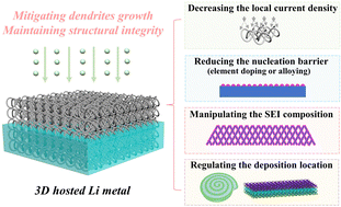 Graphical abstract: 3D-hosted lithium metal anodes