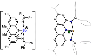 Graphical abstract: Utilizing bis(imino)dihydroacridanide pincer ligands in p-block chemistry: synthesis and catalysis of an antimony monocation salt