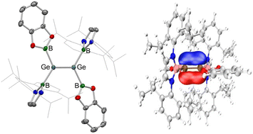 Graphical abstract: A planar per-borylated digermene