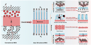 Graphical abstract: Key components and design strategy of the membrane electrode assembly for alkaline water electrolysis