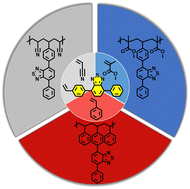 Graphical abstract: Comonomer effects in vinyl based photocatalytic polymers