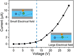 Graphical abstract: Surface-charge governed ionic blockade in angstrom-scale latent-track channels