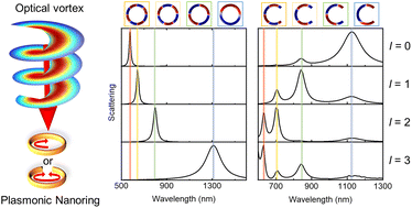 Graphical abstract: Selective high-order resonance in asymmetric plasmonic nanostructures stimulated by vortex beams