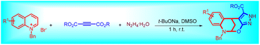 Graphical abstract: Diastereoselective construction of carbo-bridged polyheterocycles by a three-component tandem annulation reaction