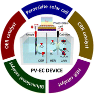 Graphical abstract: Halide perovskite photovoltaic-electrocatalysis for solar fuel generation