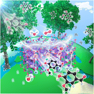 Graphical abstract: Sunlight-driven and gram-scale vanillin production via Mn-defected γ-MnO2 catalyst in aqueous environment