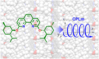 Graphical abstract: Molecular ordering-enhanced circularly polarized luminescence of chiral 1,10-phenanthroline derivatives