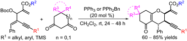 Graphical abstract: Phosphine-catalyzed (3+3) annulation of cinnamaldehyde-derived Morita–Baylis–Hillman carbonates with dinucleophiles