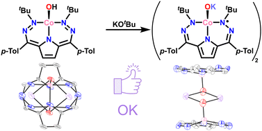 Graphical abstract: Synthesis of a potassium capped terminal cobalt–oxido complex