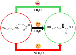 Graphical abstract: Water-assisted absorption of CO2 by 3-amino-1-propanol: a mechanistic insight